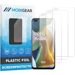 Mobigear OPPO Reno 4 Z 5G Protection d'écran Film - Compatible coque (Lot de 3)