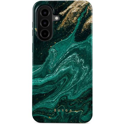 Burga Tough Coque Samsung Galaxy A57 Coque arrière Rigide Anti-Chocs - Emerald Pool