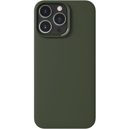 Nudient Thin Precise Coque iPhone 16 Pro Max MagSafe Coque arrière Rigide - Pine Green