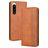 Mobigear Sensation Housse Sony Xperia 5 IV Etui Porte-Monnaie - Marron