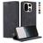 CaseMe 013 Housse OnePlus 15 Etui Porte-Monnaie - Noir