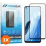 Mobigear Premium OPPO Reno 7 4G Verre trempé Protection d'écran - Compatible Coque - Noir (Lot de 3)