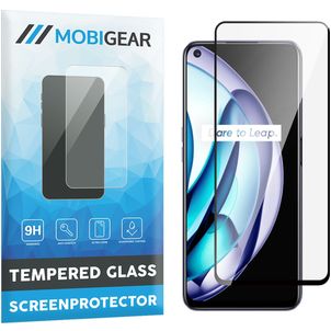 Mobigear Premium Realme 9 5G Verre trempé Protection d'écran - Compatible Coque - Noir