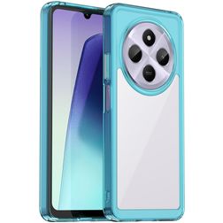 Mobigear Crystal Coque Xiaomi Redmi 14C Coque arrière Rigide - Bleu