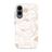 MIO Samsung Galaxy S25 Edge MagSafe Plastique rigide Coque arrière - White Roses