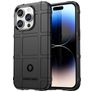 Mobigear Rugged Shield Coque iPhone 15 Pro Max Coque arrière en TPU Souple Anti-Chocs - Noir
