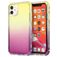 Mobigear Gradient Coque iPhone 12 Pro Max Coque arrière Rigide Anti-Chocs - Violet / Jaune