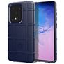 Mobigear Rugged Shield Coque Samsung Galaxy Note 20 Coque arrière en TPU Souple Anti-Chocs - Bleu