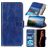 Mobigear Basic Housse Samsung Galaxy A21 Etui Porte-Monnaie - Bleu