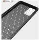 Mobigear Brushed Slim Coque Samsung Galaxy A52s 5G Coque arrière en TPU Souple - Noir