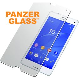 PanzerGlass Classic Fit Sony Xperia Z3 Compact Verre trempé Protection d'écran - Compatible Coque