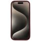 Mobiparts Coque iPhone 15 Pro Coque arrière en Silicone - Plum Red