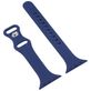 Mobigear Sport Slim Bracelet Silicone Apple Watch Fermeture à clou et passant - 42/41/40/38 mm - Bordeaux