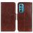 Mobigear Classy Housse Motorola Edge 30 Etui Porte-Monnaie - Marron