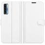 Mobigear Classic Housse TCL 20S Etui Porte-Monnaie - Blanc