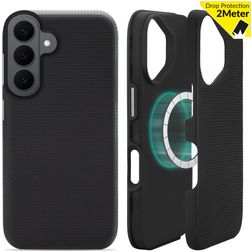 My Style Tough Coque Samsung Galaxy S26 Plus MagSafe Coque arrière Rigide Anti-Chocs - Noir