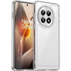 Mobigear Crystal Transparent OnePlus 13 Plastique rigide Coque arrière - Transparent
