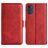 Mobigear Slim Magnet Housse Motorola Moto E32 Etui Porte-Monnaie - Rouge