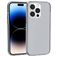 Mobigear Crystal Coque iPhone 14 Pro Max Coque arrière Rigide - Gris