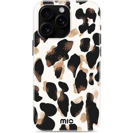 MIO Coque iPhone 16 Pro Max MagSafe Coque arrière Rigide - Leopard