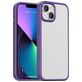 Mobigear Crystal Coque iPhone 14 Coque arrière Rigide Anti-Chocs - Violet