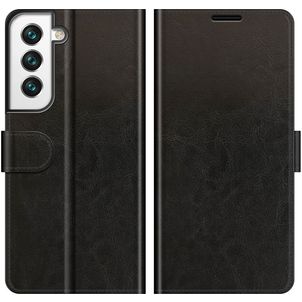 Mobigear Wallet Housse Samsung Galaxy S22 Etui Porte-Monnaie - Noir