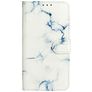 Mobigear Marble Housse Huawei P Smart (2020) Etui Porte-Monnaie - White Marble