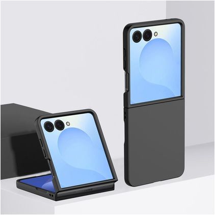 Mobigear Colors Coque Samsung Galaxy Z Flip 7 Coque arrière Rigide - Noir