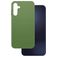 CARE by PanzerGlass Fashionable Coque Samsung Galaxy A16 Coque arrière en Silicone - Vert