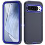 Mobigear Rugged Coque Google Pixel 9 Pro Coque arrière Rigide Anti-Chocs - Bleu