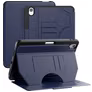 Mobigear Magnetic Folio Coque iPad Air 11 Pouces (2025) Etui + Porte-crayon - Bleu Marin