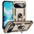 Mobigear Armor Ring Coque Google Pixel 10 Pro XL Coque arrière Rigide Anti-Chocs avec Anneau-Support - Or