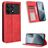 Mobigear Sensation Housse POCO X6 Pro Etui Porte-Monnaie - Rouge