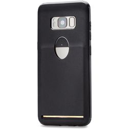 Xccess Matt Card Coque Samsung Galaxy S8 Coque arrière en TPU Souple - Noir