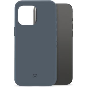 Mobilize Rubber Gelly Coque iPhone 15 Pro Max Coque arrière en TPU Souple - Matt Blue