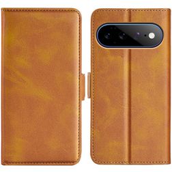 Mobigear Slim Magnet Housse Google Pixel 11 Pro XL Etui Porte-Monnaie - Cognac