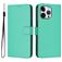 Mobigear Urban Wallet iPhone 16 Pro Max Étui Portefeuille - Vert