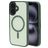 Mobiparts Hardcover Coque iPhone 16 MagSafe Coque arrière Rigide - Satin Green