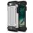 Mobigear Outdoor Coque iPhone 8 Coque arrière Rigide Anti-Chocs - Argent