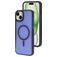 Mobiparts Hardcover Coque iPhone 15 Plus MagSafe Coque arrière Rigide - Satin Purple