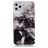 Mobigear Marble Coque iPhone 11 Pro Coque arrière en TPU Souple - Noir / Blanc