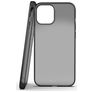 Nudient Thin Coque iPhone 12 Pro Max Coque arrière en TPU Souple - Ink Black