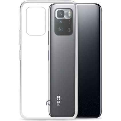 Mobilize Gelly Transparent POCO X3 GT TPU souple Coque arrière - Transparent