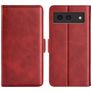 Mobigear Slim Magnet Housse Google Pixel 8a Etui Porte-Monnaie - Rouge