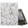 Mobigear Tri-Fold Marble Coque iPad 5 (2017) Etui + Porte-crayon - Gris