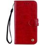 Mobigear Wallet Housse Huawei P20 Lite (2018) Etui Porte-Monnaie - Rouge