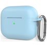 Mobigear Classic Coque Apple AirPods Pro 2 Coque en Silicone Souple - Baby Blue