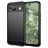Mobigear Brushed Slim Coque Google Pixel 8a Coque arrière en TPU Souple - Noir