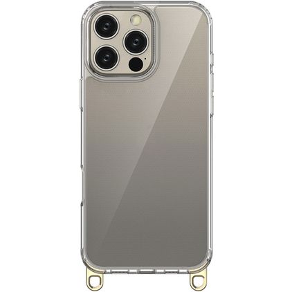 Mobigear Bungy iPhone 16 Pro Max Plastique rigide Coque arrière - Or