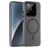 Mobigear Shockproof Xiaomi 15 MagSafe Plastique rigide Coque arrière - Noir